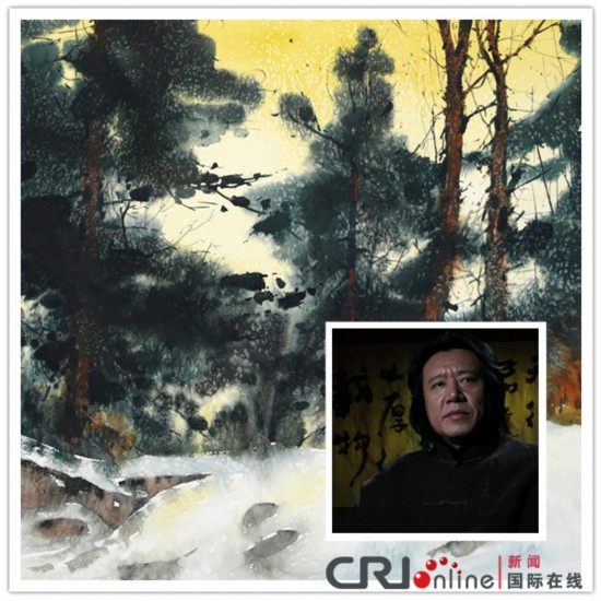 张翔得 水彩画 故乡的梦幻丛林之二 61cmx94cm 张翔得 水彩画 故乡的梦幻丛林之二 61cmx94cm